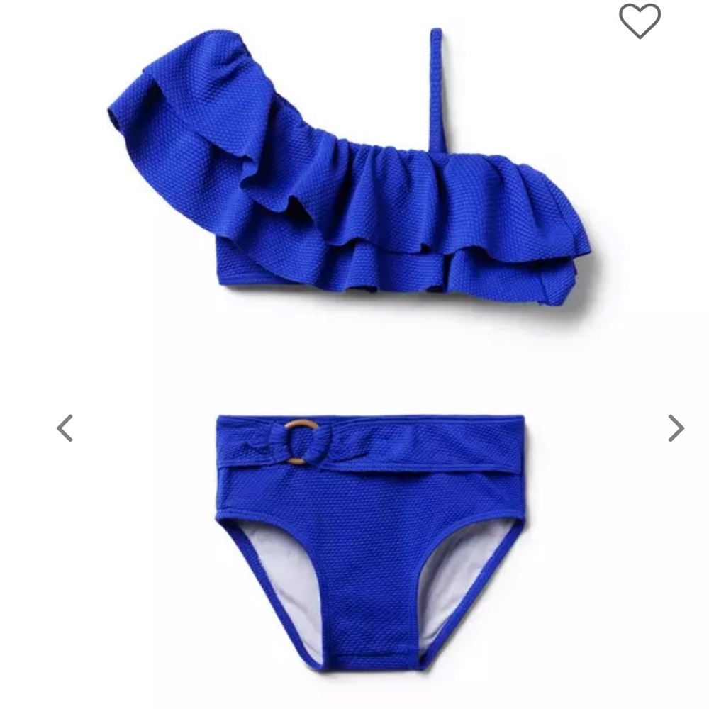Janie and Jack Recycled Ruffle 2-Piece Swim